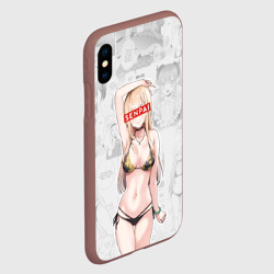 Чехол для iPhone XS Max матовый Senpai Kitagawa Manga - фото 2