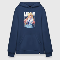 Худи SuperOversize хлопок Meow Marin