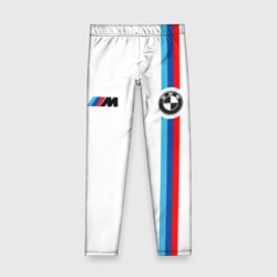 Детские леггинсы 3D БМВ 3 stripe BMW white