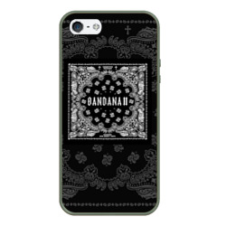 Чехол для iPhone 5/5S матовый Big Baby Tape x Kizaru bandana 2 Бандана 2 Кизару Тейп