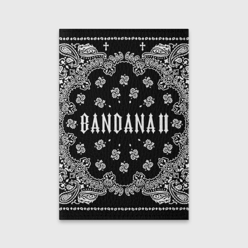 Обложка для паспорта матовая кожа Bandana 2 Бандана 2 Кизару Биг Бейби Тейп, цвет пыльно-розовый