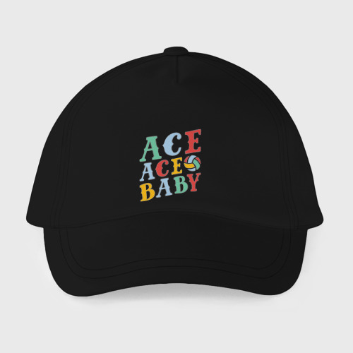 Детская бейсболка Ace Ace Baby, цвет черный - фото 2