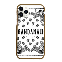 Чехол для iPhone 11 Pro Max матовый Bandana 2 Бандана 2 Кизару Биг Бейби Тейп Белый