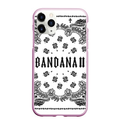 Чехол для iPhone 11 Pro Max матовый Bandana 2 Бандана 2 Кизару Биг Бейби Тейп Белый