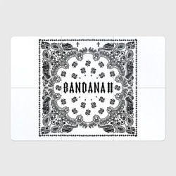 Магнитный плакат 3Х2 Bandana 2 Бандана 2 Кизару Биг Бейби Тейп Белый