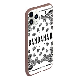 Чехол для iPhone 11 Pro Max матовый Bandana 2 Бандана 2 Кизару Биг Бейби Тейп Белый - фото 2