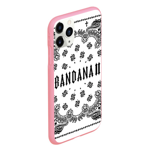 Чехол для iPhone 11 Pro Max матовый Bandana 2 Бандана 2 Кизару Биг Бейби Тейп Белый, цвет баблгам - фото 3