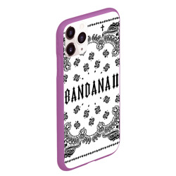 Чехол для iPhone 11 Pro Max матовый Bandana 2 Бандана 2 Кизару Биг Бейби Тейп Белый - фото 2