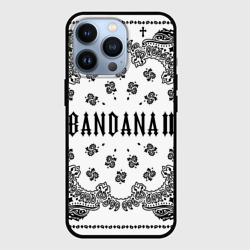 Чехол для iPhone 13 Pro Bandana 2 Бандана 2 Кизару Биг Бейби Тейп Белый