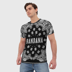 Мужская футболка 3D Bandana Бандана Кизару Биг Бейби Тейп - фото 2