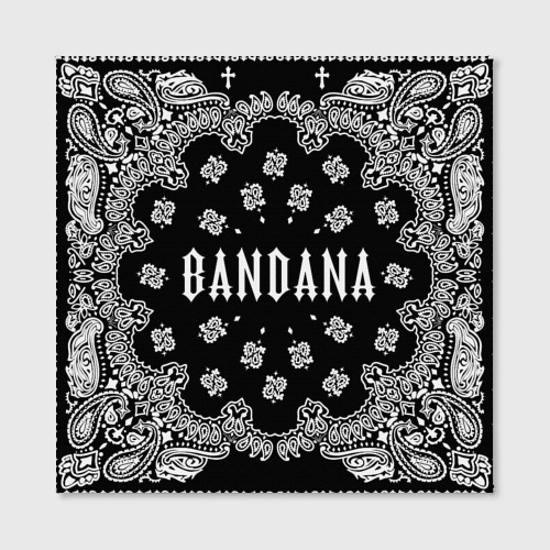 Холст квадратный Bandana Бандана Кизару Биг Бейби Тейп, цвет 3D печать - фото 2