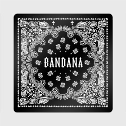 Магнит виниловый Квадрат Bandana Бандана Кизару Биг Бейби Тейп