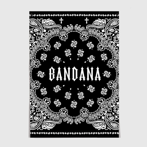 Постер Bandana Бандана Кизару Биг Бейби Тейп