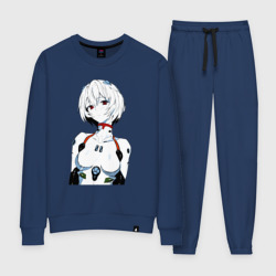 Женский костюм хлопок Рей Аянами Rei Ayanami Ева Евангелион
