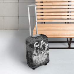 Чехол для чемодана 3D Кизару Биг Бейби Тейп Бандана Гранж - фото 2
