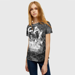 Женская футболка 3D Кизару Биг Бейби Тейп Бандана Гранж - фото 2