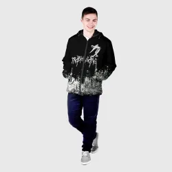 Мужская куртка 3D Ghostemane Mercury Trash Gang Гостмейн Призрак гранж - фото 2