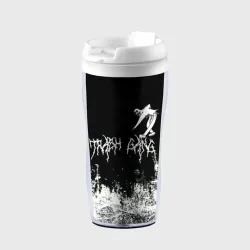 Термокружка-непроливайка Ghostemane Mercury Trash Gang Гостмейн Призрак гранж