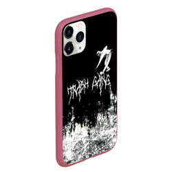 Чехол для iPhone 11 Pro Max матовый Ghostemane Mercury Trash Gang Гостмейн Призрак гранж - фото 2