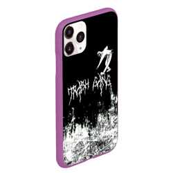 Чехол для iPhone 11 Pro Max матовый Ghostemane Mercury Trash Gang Гостмейн Призрак гранж - фото 2