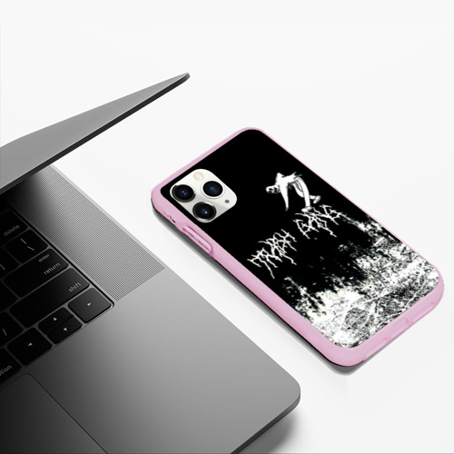 Чехол для iPhone 11 Pro Max матовый с принтом Ghostemane Mercury Trash Gang | Гостмейн Призрак гранж, фото #5