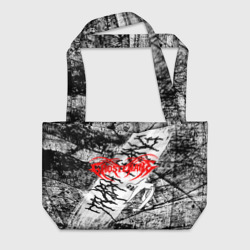Пляжная сумка 3D Ghostemane Mercury Rap Гостмейн Меркури