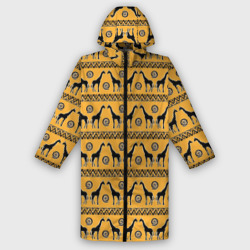 Женский дождевик 3D Жирафы   сафари
