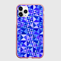 Чехол для iPhone 11 Pro Max матовый Камуфляж спортивный "Призма - Лагуна"