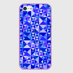 Чехол для iPhone 5/5S матовый Камуфляж спортивный "Призма - Лагуна"