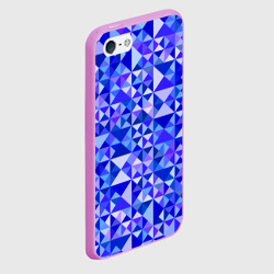 Чехол для iPhone 5/5S матовый Камуфляж спортивный "Призма - Лагуна" - фото 2