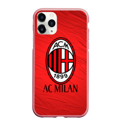 Чехол для iPhone 11 Pro Max матовый Ac Milan Милан