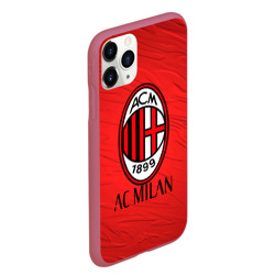 Чехол для iPhone 11 Pro Max матовый Ac Milan Милан - фото 2