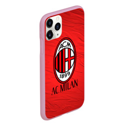 Чехол для iPhone 11 Pro Max матовый Ac Milan Милан - фото 2