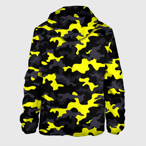 Мужская куртка 3D Камуфляж Чёрно-Жёлтый, цвет 3D печать - фото 2