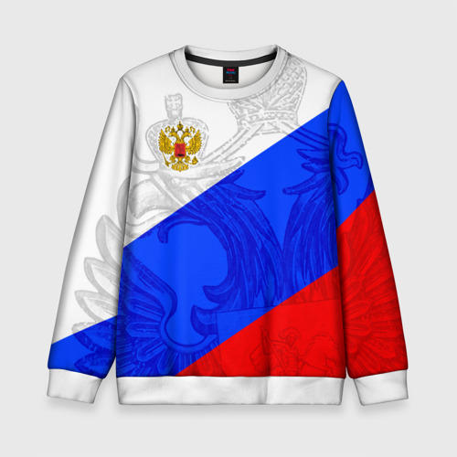 Кофта с российским гербом