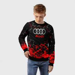 Детский свитшот 3D Audi Ауди брызги - фото 2
