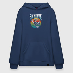 Худи SuperOversize хлопок Парашютный спорт skydive