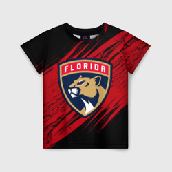 Детская футболка 3D Florida Panthers, Флорида Пантерз, NHL