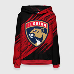 Женская толстовка 3D Florida Panthers, Флорида Пантерз, NHL