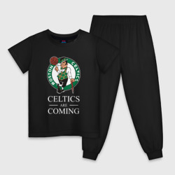 Детская пижама хлопок Boston Celtics are coming Бостон Селтикс