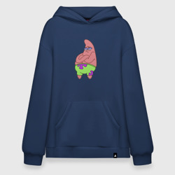 Худи SuperOversize хлопок Патрик Patrick star недовольный