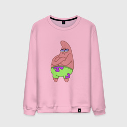 Мужской свитшот хлопок Патрик Patrick star недовольный