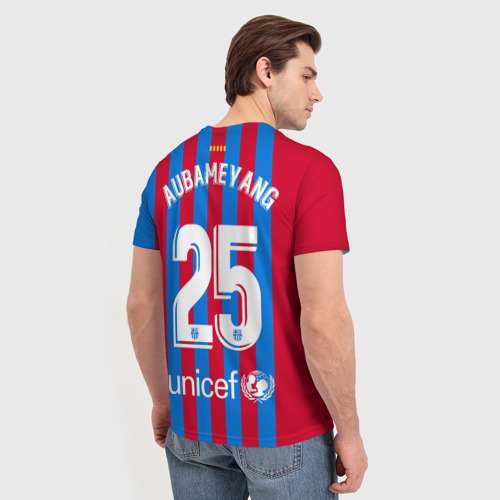 Мужская футболка 3D Обамеянг Барселона, цвет 3D печать - фото 4