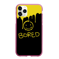 Чехол для iPhone 11 Pro Max матовый Sherlock Bored big smile