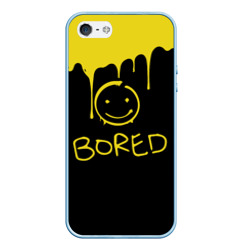 Чехол для iPhone 5/5S матовый Sherlock Bored big smile