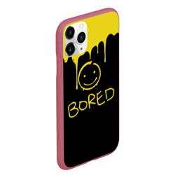 Чехол для iPhone 11 Pro Max матовый Sherlock Bored big smile - фото 2