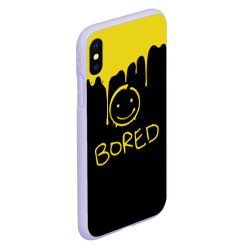 Чехол для iPhone XS Max матовый Sherlock Bored big smile - фото 2