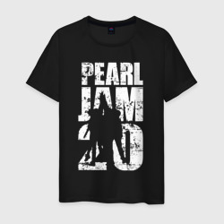 Мужская футболка хлопок Pearl Jam, группа