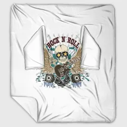 Плед с рукавами Rock'n'roll музыкант