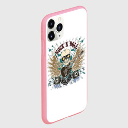 Чехол для iPhone 11 Pro Max матовый Rock'n'roll музыкант - фото 2